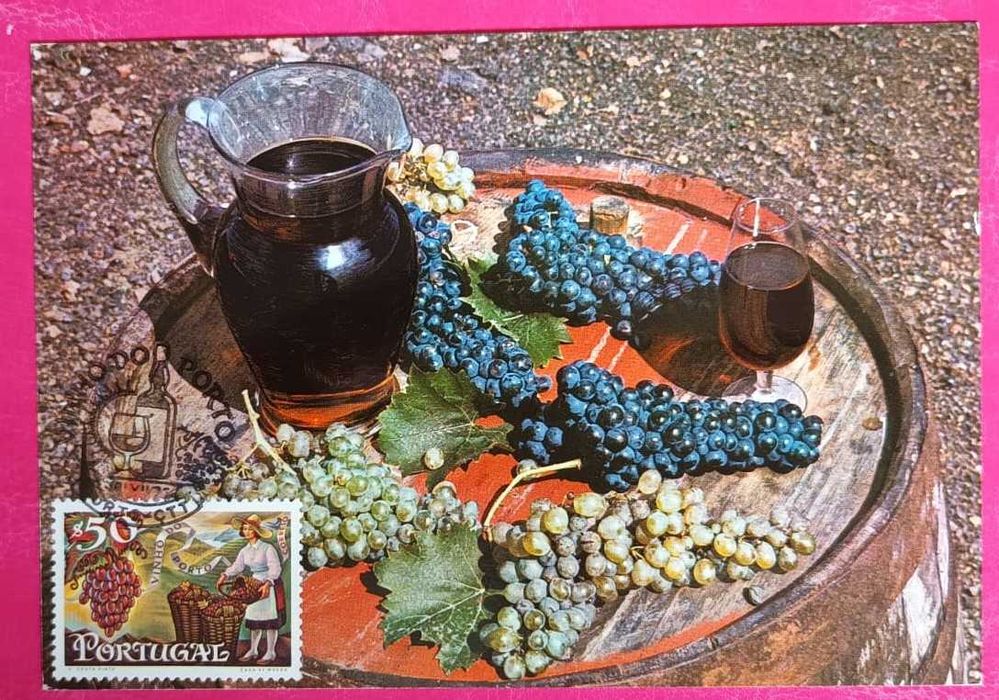 Postal Máximo Vinho do Porto 1970