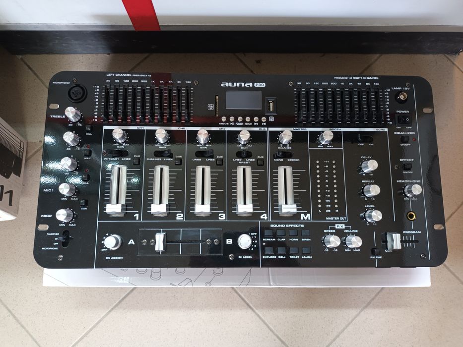 Mikser Muzyczny AUNA PRO 10021733 mikser DJ Auna idealny