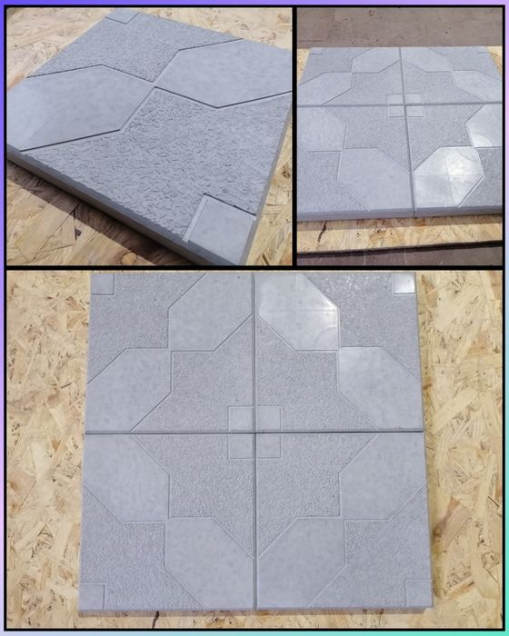 Тротуарна плитка 30×30×3см бруківка доріжка стежка бетонна плитка