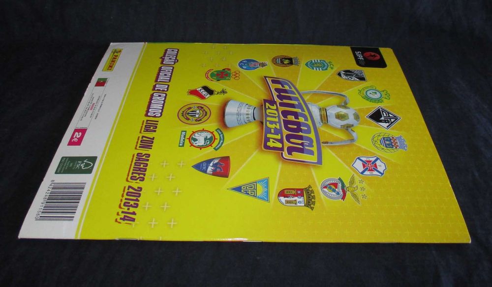 Caderneta Panini Futebol Liga 2013 a 2014