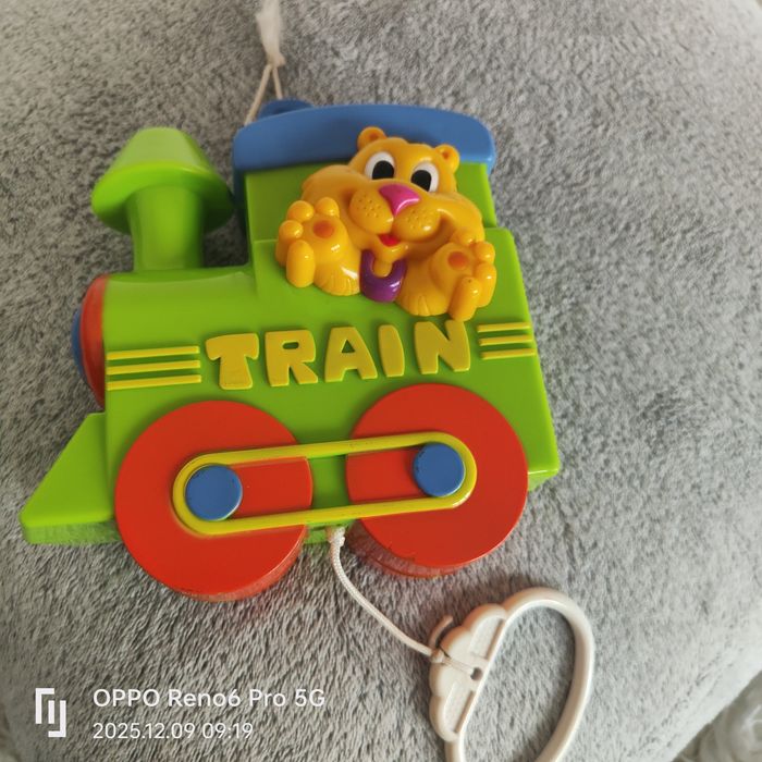 Pozytywka chłopieca ciuchcia