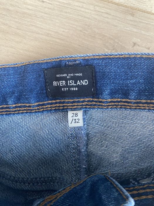 Jeansy River Island skinny 28/32