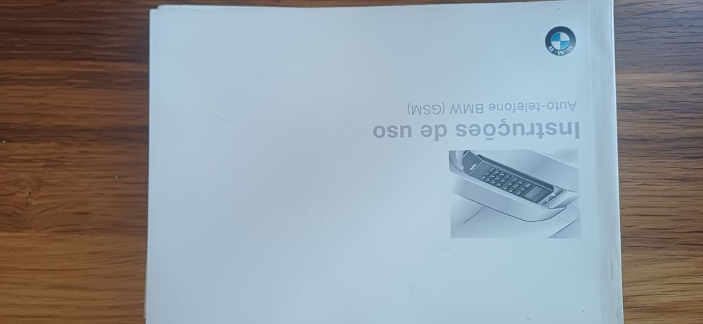 BMW E39 manuais e porta-documentos