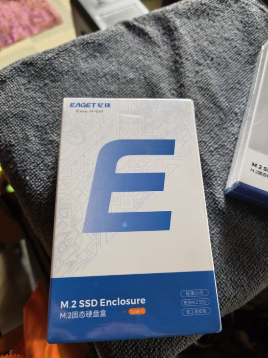 caixa USB C Multi Protocolo.  SSD M2.  NVMe ! ! !