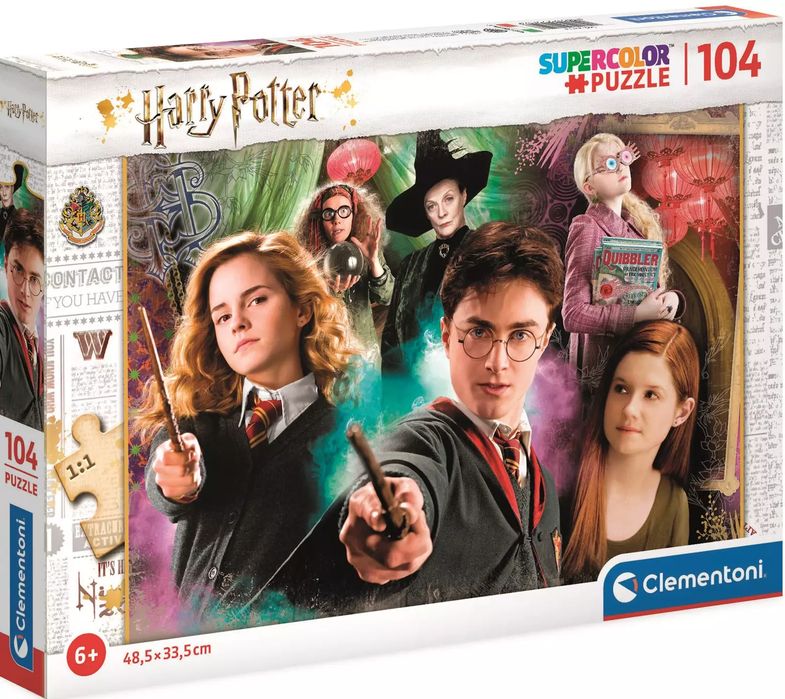 Puzzle 104 elementy. Harry Potter. Clementoni. Nowy Produkt
