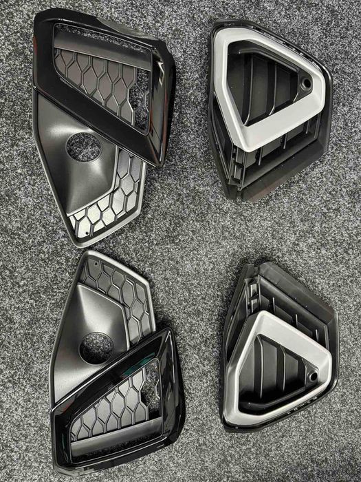 Audi Q5 80A Q7 Q3 A6 C8 A4 B9 решітка бампера накладка бокова Ауді