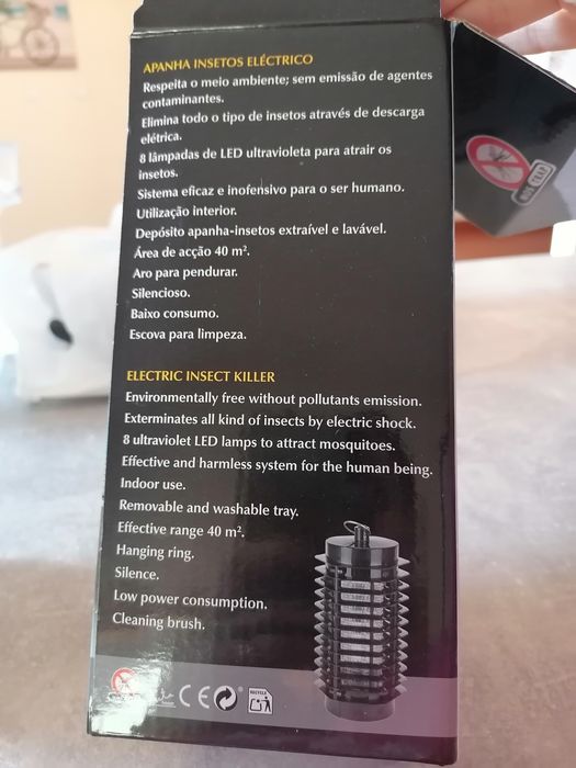 Mata insectos eléctrico