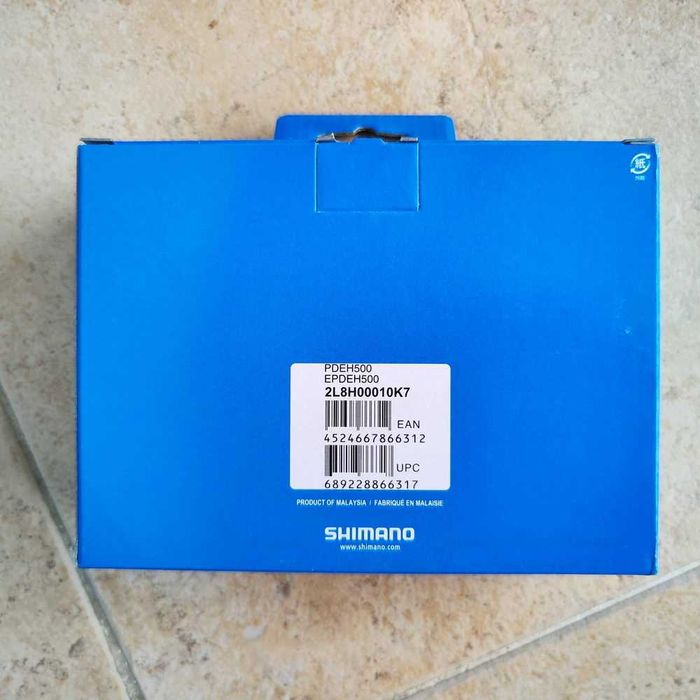 Pedais Shimano SPD PD-EH500 Misto SPD / Plataforma 1 par