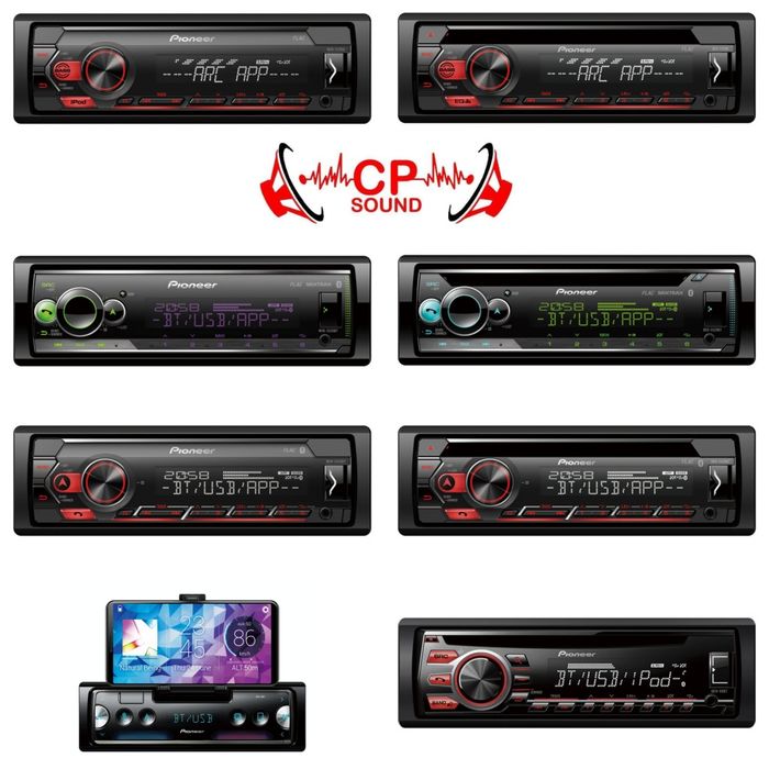 Auto radio 1 din / 2 din Pioneer Alpine Jvc Kenwood Sony p/ Carro Jipe