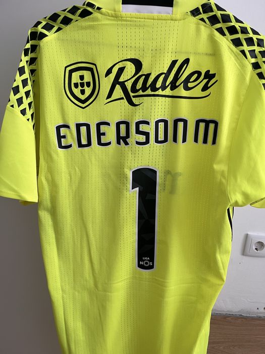 Camisola preparada Ederson Benfica tetra 16/17