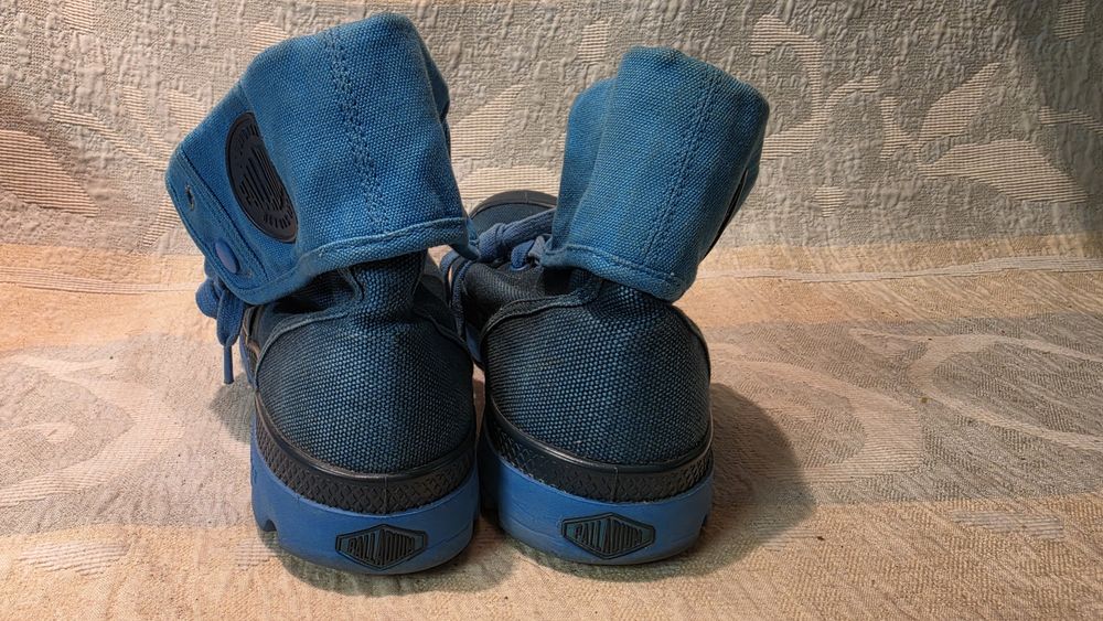 Buty Palladium niebieskie wysokie trampki rozmiar 43