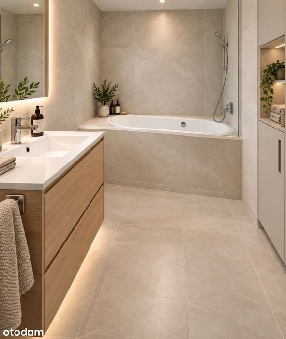 Gotowy do odbioru, narożny segment, ogródek 550 m2