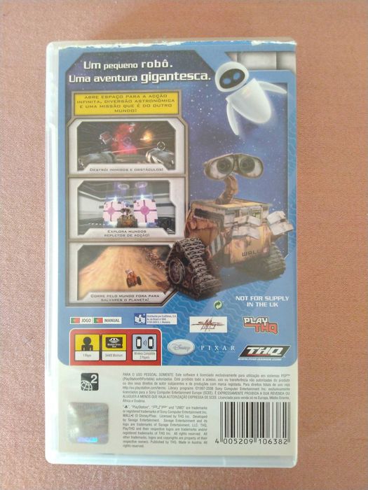 Jogo PSP - Wall-E