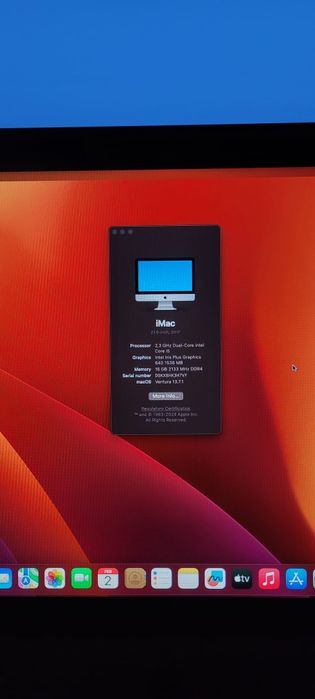 iMac 2017 21.5 polegadas