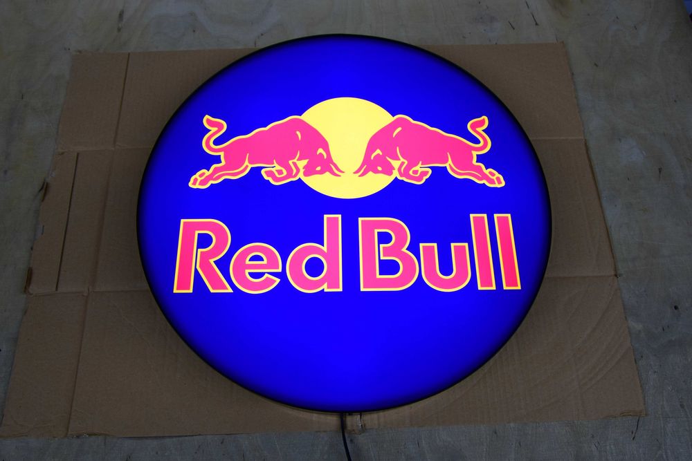 neon red bull - przedmioty kolekcjonerskie | OLX Antyki i