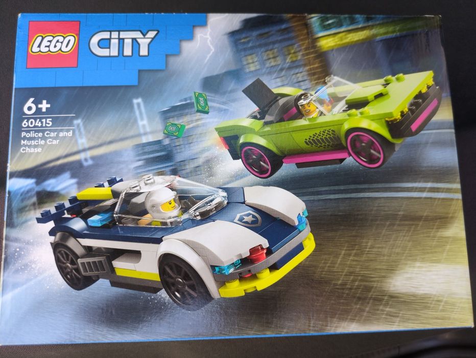 Lego 60415 Police Car and Muscle Car Chase