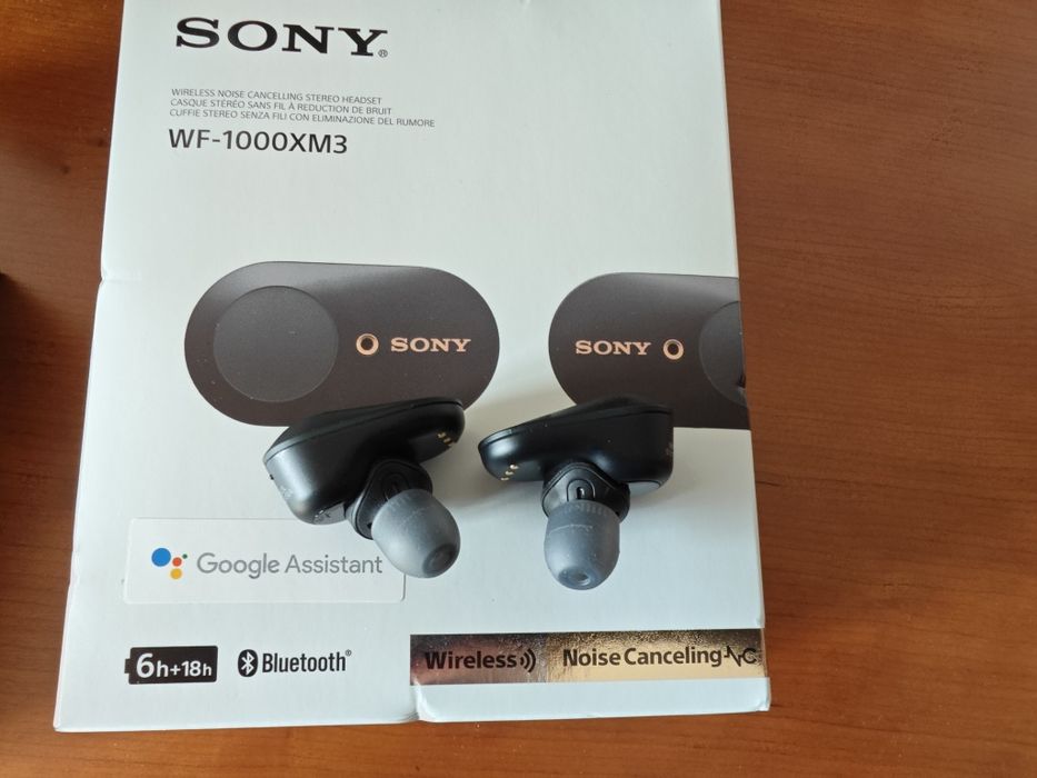 Auriculares SONY WF-1000XM3 IN-EAR Com Cancelamento de  Ruído