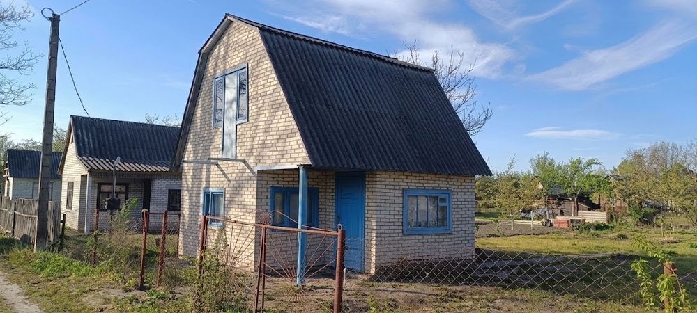 Дачний цегляний 2 поверховий будинок земельна ділянка дача Ковель масив Калина 5сот