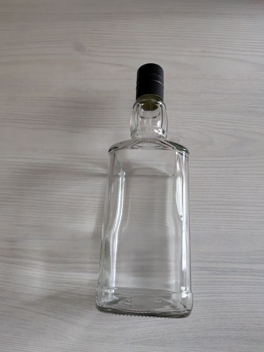 Butelka szklana kwadratowa 0,5l