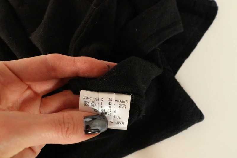 Wełniano-kaszmirowa kamizelka wełna kaszmir S