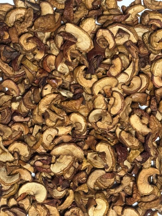 Сушені яблука без осередків