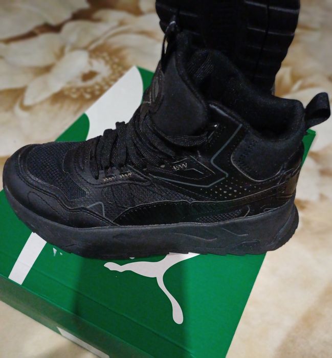 Черевики Puma Triniti Mid Hybrid Sneakers,кросівки для підлітка