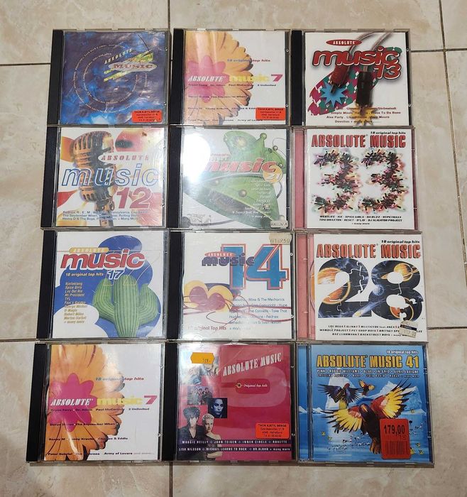 Płyty CD 12szt.muzyka