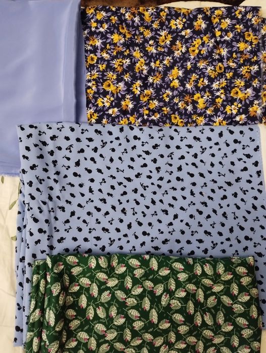 Ткани натуральные в отрезах