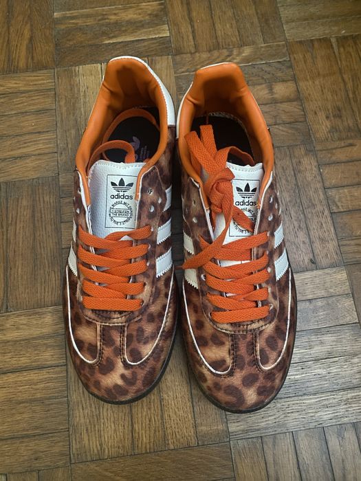 Adidas Samba OG  Orange Leopard