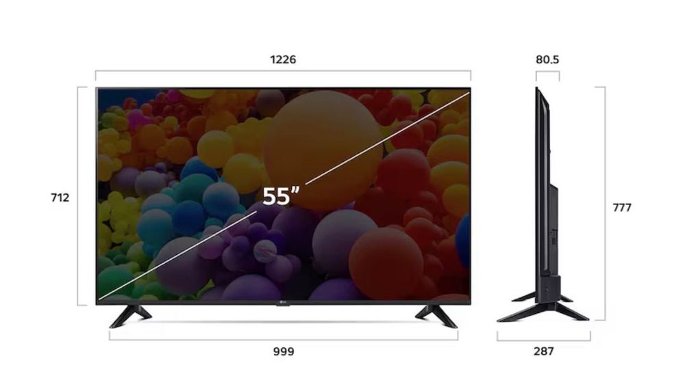 Tv LG 55’ 4k SMART