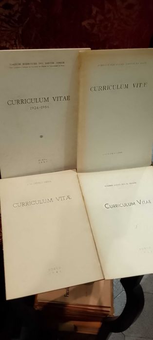 Curriculum Vitae, vários - 12 unidades