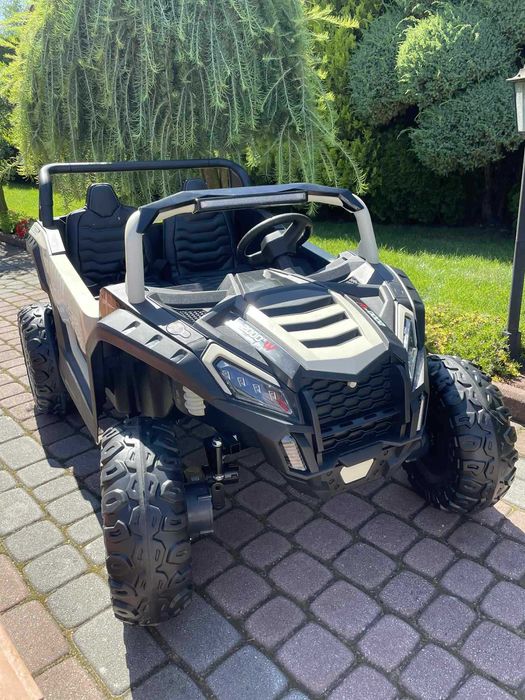 Ogromny Buggy Auto na akumulator dla 2 dzieci 4X200W 24V samochód
