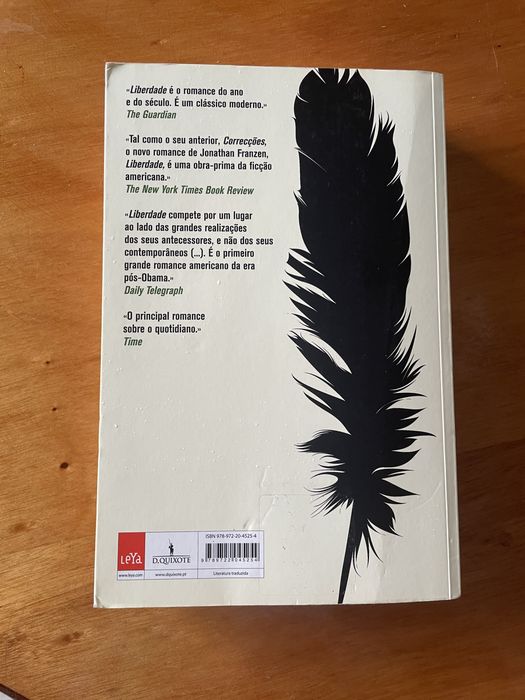 Livro “Liberdade” de Jonathan Franzen