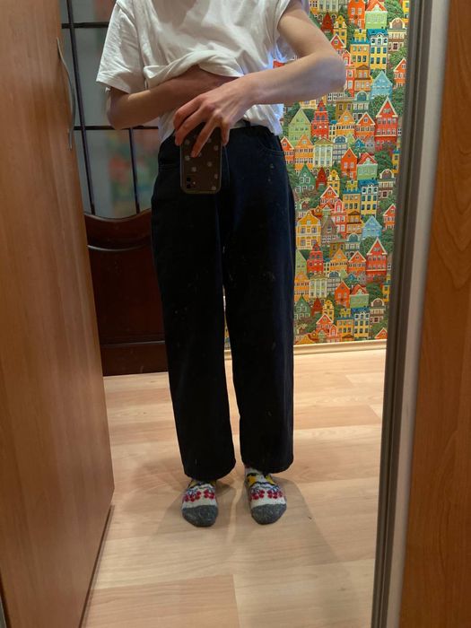 Чорні жіночі джинси