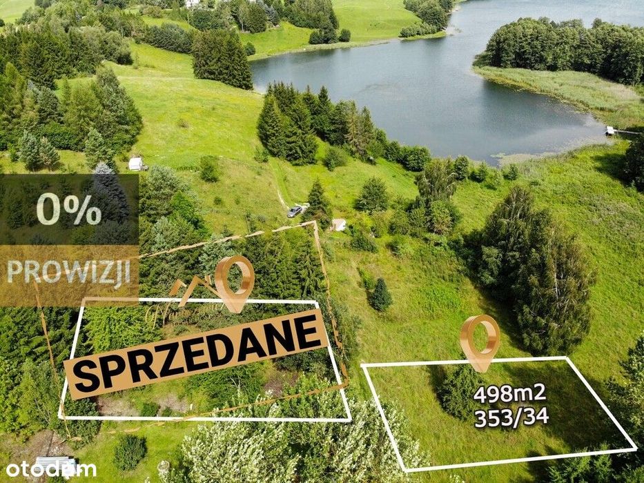 Grunt kilkadziesiąt m od Jez. Szelment | Prywatnie