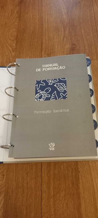 Manuais de formação Expo 98