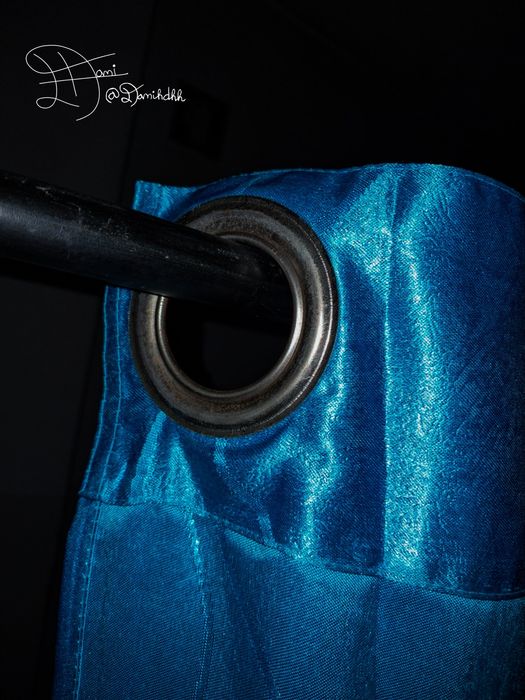 2 Curtains | Light Blue | 2.45m L/1.37m W | 2010s