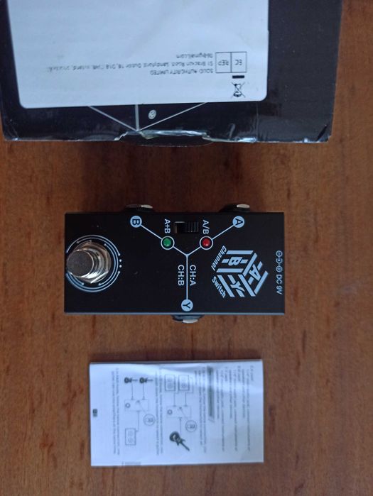 Педаль ABY переключатель каналов педаль громкости эквалайзер