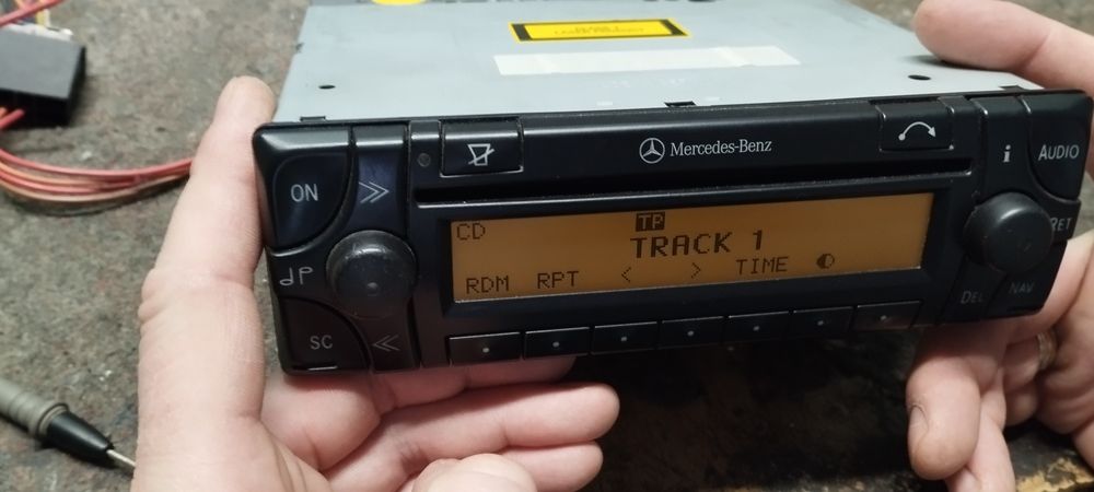 Radio Mercedes firmy Becker
