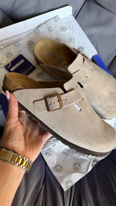 Шльопанці ортопедичні клоги  Birkenstock boston біркеншток, клоги, сабо
