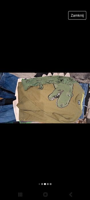 Paka ubrań chłopięce 122cm