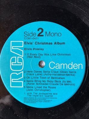 Album ELVIS'CHRISTMAS ALBUM