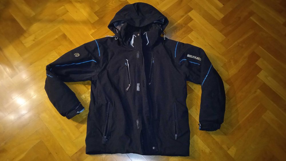 Męska kurtka narciarska xl 54 zimowa walkhard snowboard dla czadersona