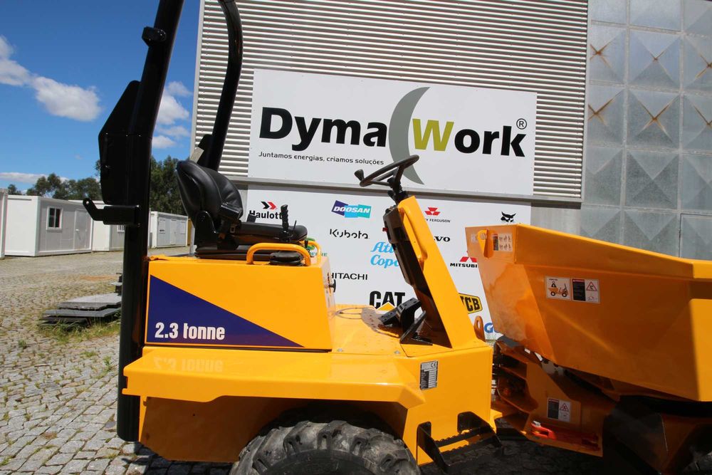 Dumper Thwaites todo terreno  4x4  2.3 toneladas (como novo)