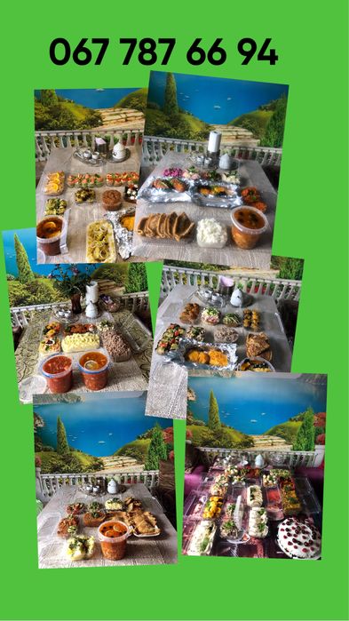 Домашняя еда на заказ!!! Фуршетные и банкетные блюда!