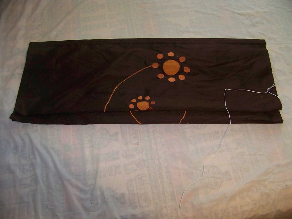 2 estores japoneses 1,75m x 89cm e 2 cortinados 1,20m x 90cm