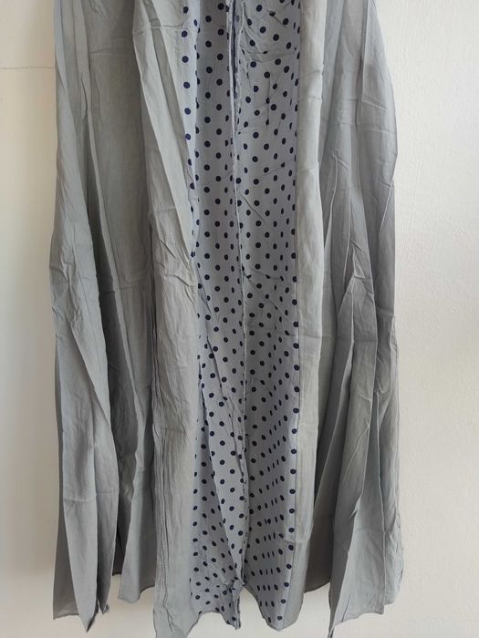 Vestido original, com lenço polka dot - Tamanho L