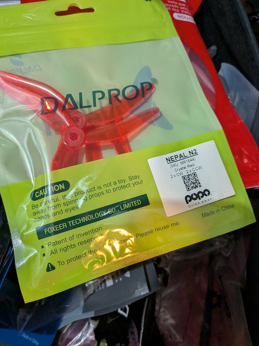 Helices DALPROP NEPAL SPITFIRE 5" CYCLONE 7" e outras