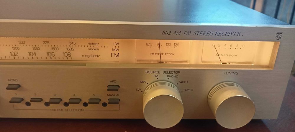 Amplituner Philips AH602 z lat 80.