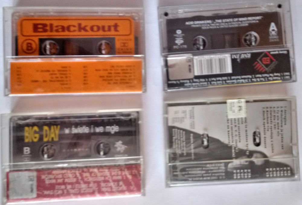 big cyc/acid drinkers/universe/de mono/budka suflera/blackout kasety